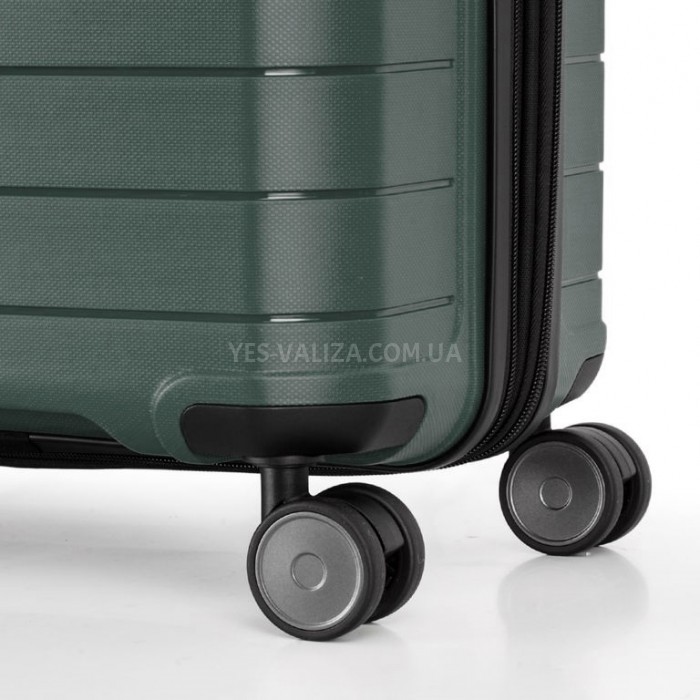 Чемодан малый S полипропилен зел. 55х38х22см/40л/2.6кг/Snowball 39403, фото 5