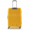 Чемодан большой L полипропилен желт 78x52x31+5/131л/4.7кг/Snowbal39403, фото 14