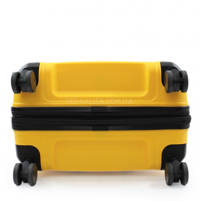 Чемодан большой L полипропилен желт 78x52x31+5/131л/4.7кг/Snowbal39403, фото 4
