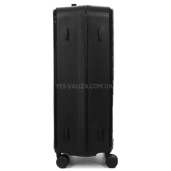 Чемодан большой L полипропилен чёрный 77х51х28см/101л/5.3кг/Airtex 229, фото 4