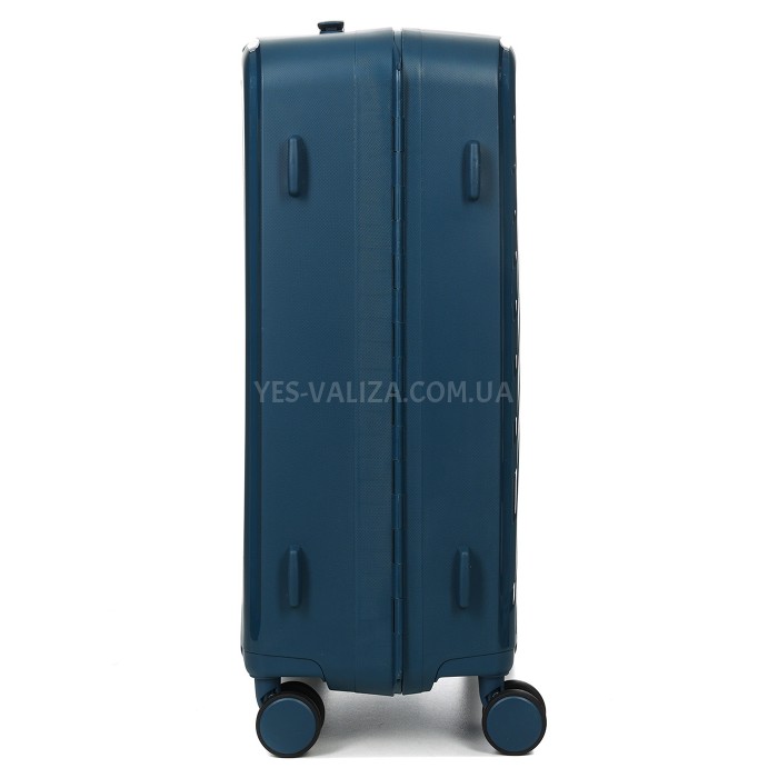 Чемодан большой L полипропилен синий 77х51х28см/101л/5.3кг/Airtex 229, фото 5