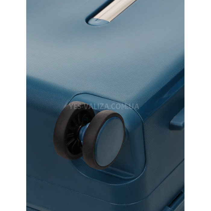 Чемодан большой L полипропилен синий 77х51х28см/101л/5.3кг/Airtex 229, фото 8