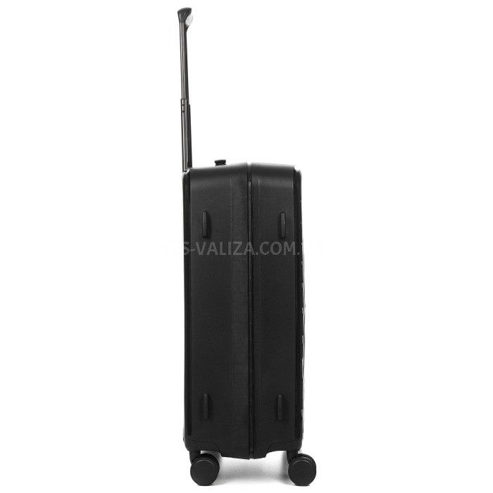 Чемодан средний M полипропилен чёрный 67х43х25см/76л/4.6кг/Airtex 229, фото 4