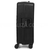 Чемодан средний M полипропилен чёрный 67х43х25см/76л/4.6кг/Airtex 229, фото 16