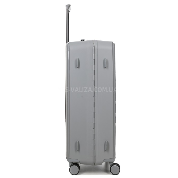 Валіза середня M поліпропілен сіра 67х43х25см/76л/4.2кг/Airtex 229, фото 9
