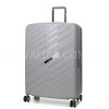 Валіза середня M поліпропілен сіра 67х43х25см/76л/4.2кг/Airtex 229, фото 11