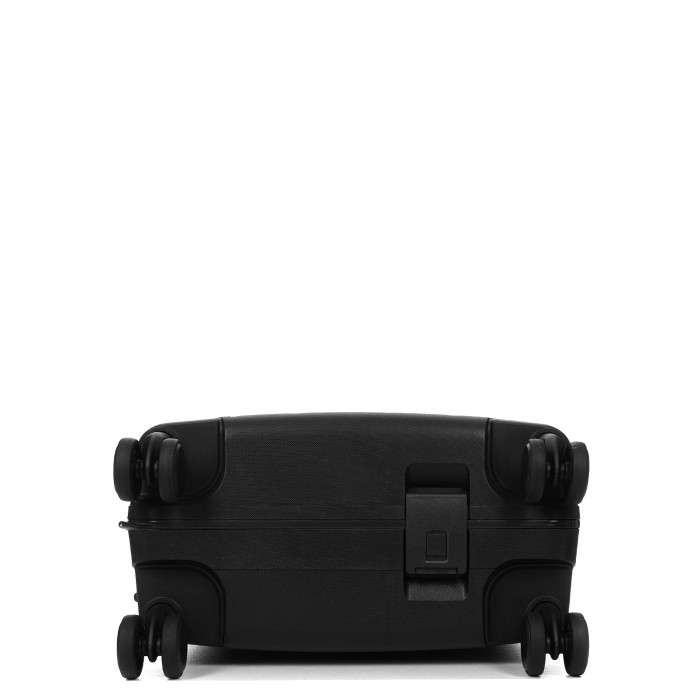 Чемодан малый S полипропилен чёрный 55х37х20см/33л/3.12кг/Airtex 229, фото 6