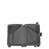 Чемодан малый S полипропилен чёрный 55х37х20см/33л/3.12кг/Airtex 229, фото 19