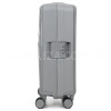 Валіза мала S поліпропілен сіра 55х37х20см/33л/3.12кг/Airtex 229, фото 14