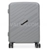 Чемодан малый S полипропилен серый 55х37х20см/33л/3.12кг/Airtex 229, фото 12