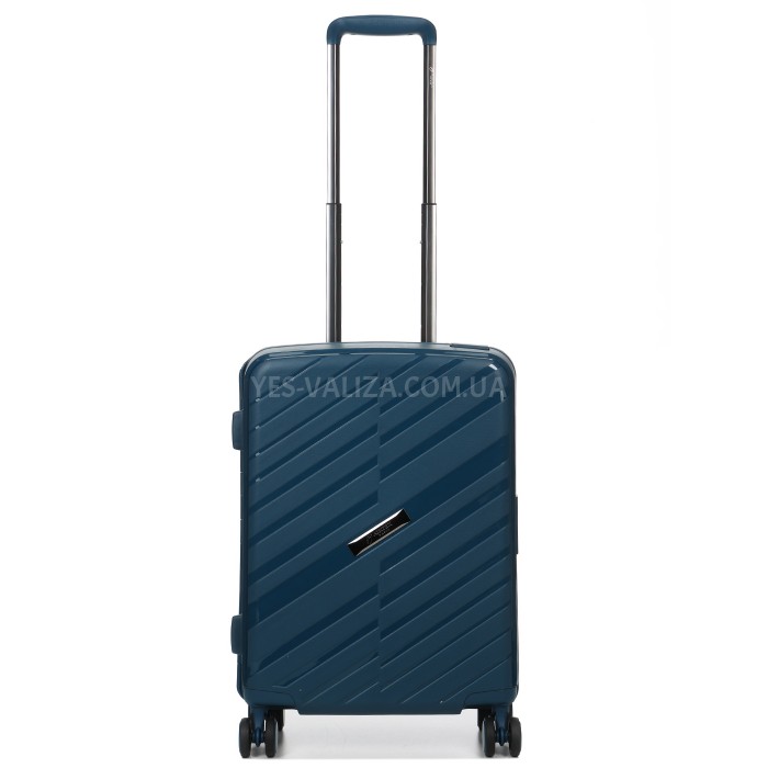 Чемодан малый S полипропилен синий 55х37х20см/33л/3.12кг/Airtex 229, фото 8