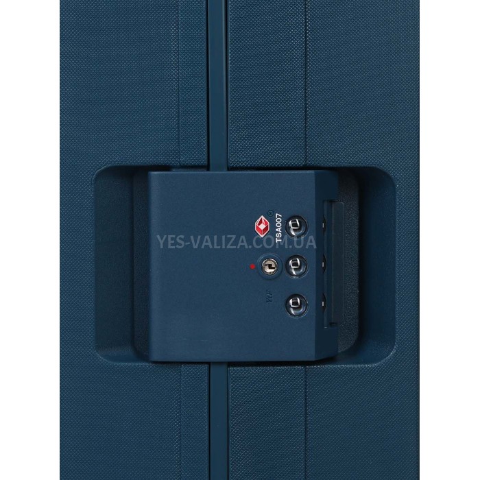 Чемодан малый S полипропилен синий 55х37х20см/33л/3.12кг/Airtex 229, фото 11