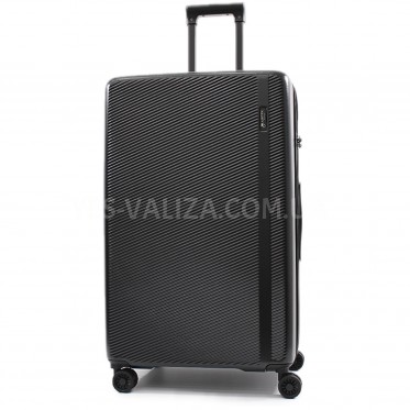 Валіза велика L полікарбонат чорна 80х48х39/128л/5.2кг/Airtex 231