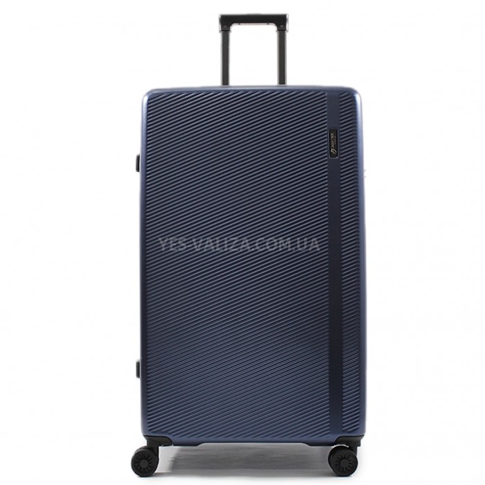 Чемодан большой L поликарбонат синий 80х48х39/128л/5.2кг/Airtex 231, фото 3