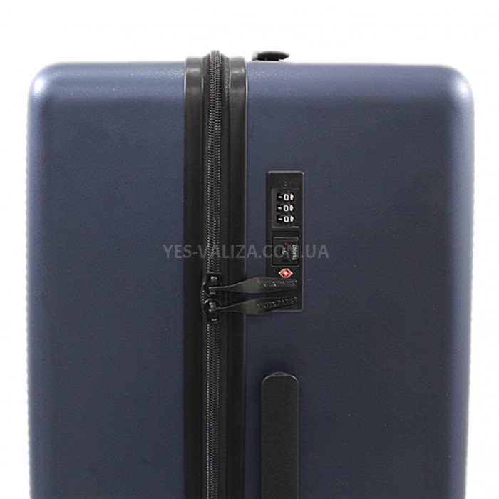 Валіза велика L полікарбонат синя 80х48х39/128л/5.2кг/Airtex 231, фото 9
