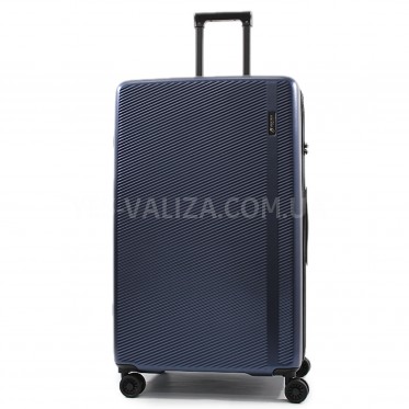Чемодан большой L поликарбонат синий 80х48х39/128л/5.2кг/Airtex 231