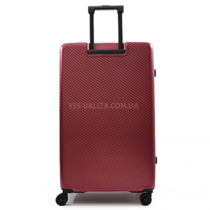 Валіза велика L полікарбонат червон 80х48х39/128л/5.2кг/Airtex 231, фото 3