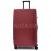 Чемодан большой L поликарбонат красны 80х48х39/128л/5.2кг/Airtex 231, фото 11