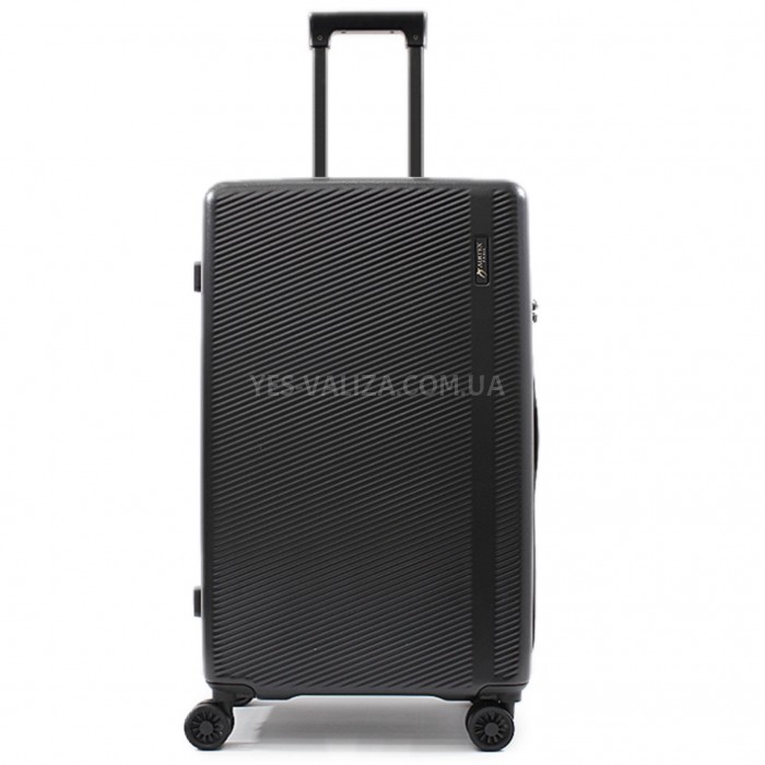 Валіза середня M полікарбонат чорна 70х41х32/74л/4.1кг/Airtex 231, фото 3