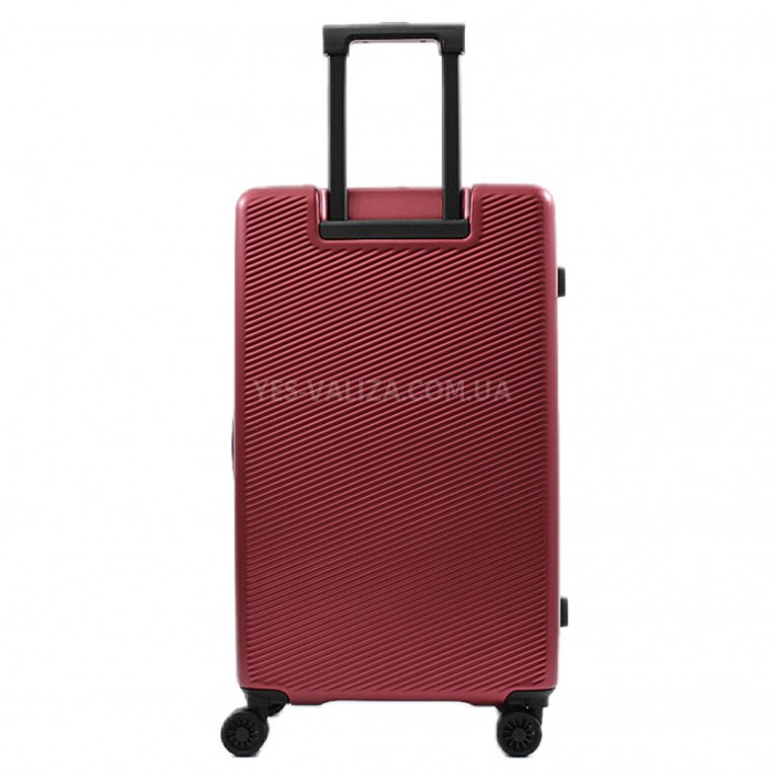 Чемодан средний M поликарбонат красны 70х41х32/74л/4.1кг/Airtex 231, фото 3