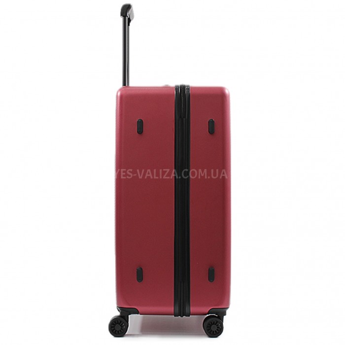 Чемодан средний M поликарбонат красны 70х41х32/74л/4.1кг/Airtex 231, фото 5