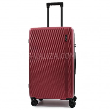 Валіза середня M полікарбонат червон 70х41х32/74л/4.1кг/Airtex 231