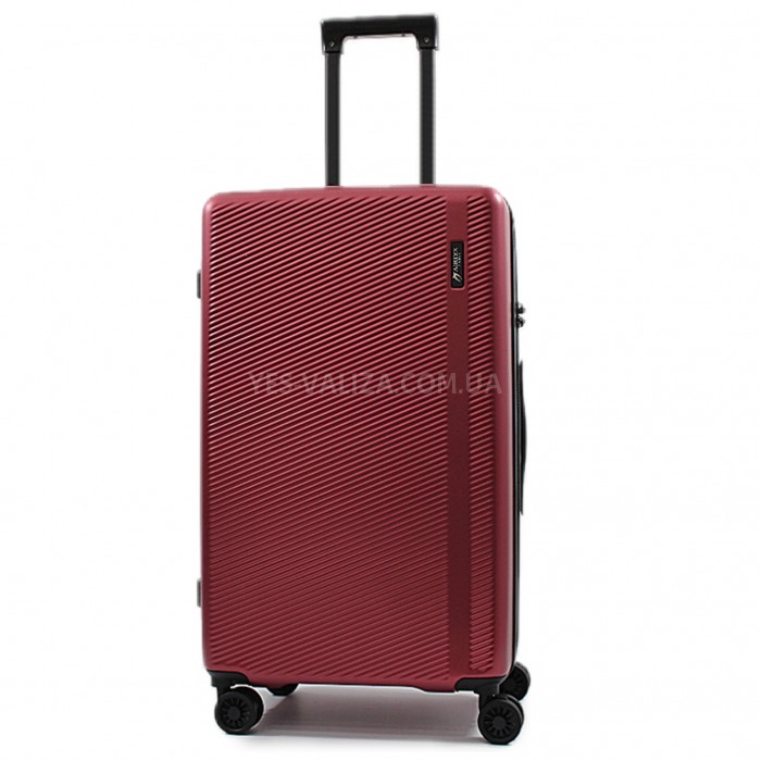 Чемодан средний M поликарбонат красны 70х41х32/74л/4.1кг/Airtex 231, фото 1