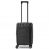 Валіза мала S полікарбонат чорна 55х35х20+5/43л/2.85кг/Airtex 231, фото 14