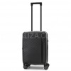 Валіза мала S полікарбонат чорна 55х35х20+5/43л/2.85кг/Airtex 231, фото 11