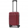 Чемодан малый S поликарбонат красны 55х35х20+5/43л/2.85кг/Airtex 231, фото 11