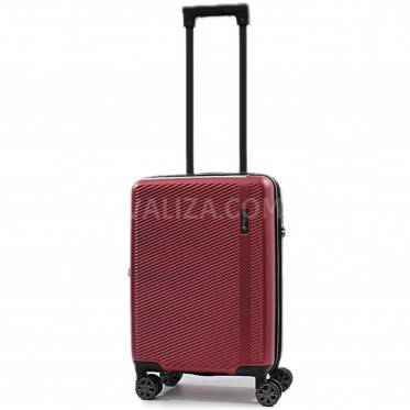 Чемодан малый S поликарбонат красны 55х35х20+5/43л/2.85кг/Airtex 231