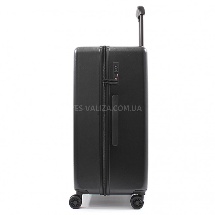 Набір валіз Франція (L M S-3шт) полікарбонат чорний/Airtex 231, фото 2