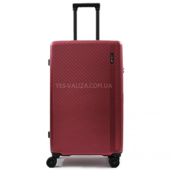 Набор чемоданов Франция (L M S-3шт) поликарбонат красный/Airtex 231, фото 4
