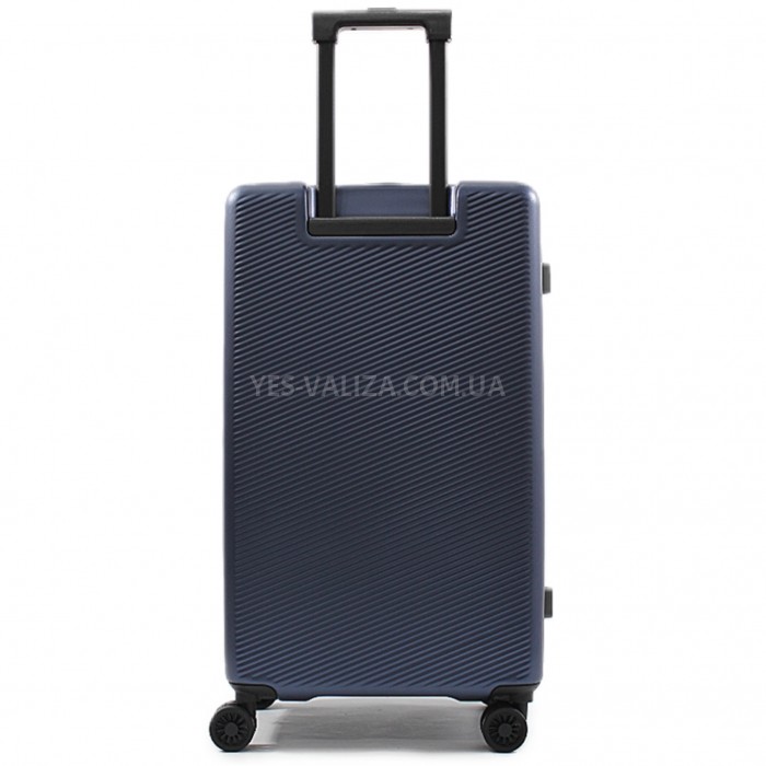 Набір валіз Франція (L M S-3шт) полікарбонат синій/Airtex 231, фото 5