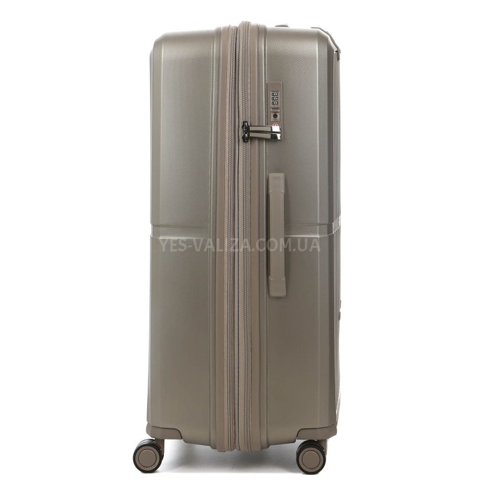 Набор чемоданов Франция (L M S-3шт) полипропилен шампань/Airtex 249, фото 7