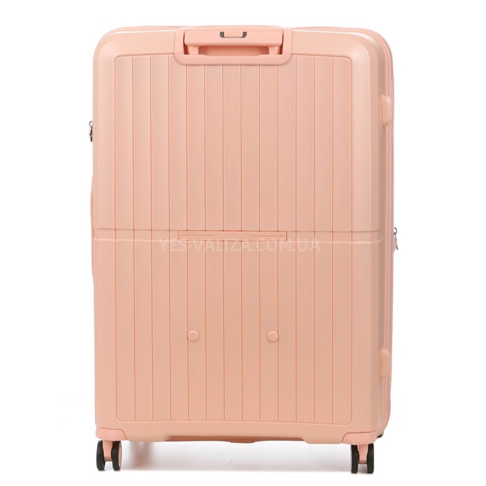 Набор чемоданов Франция (L M S-3шт) полипропилен розовый/Airtex 249, фото 3