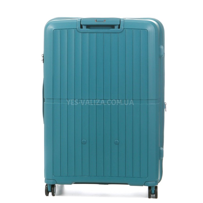 Набор чемоданов Франция (L M S-3шт) полипропилен зелёный/Airtex 249, фото 5
