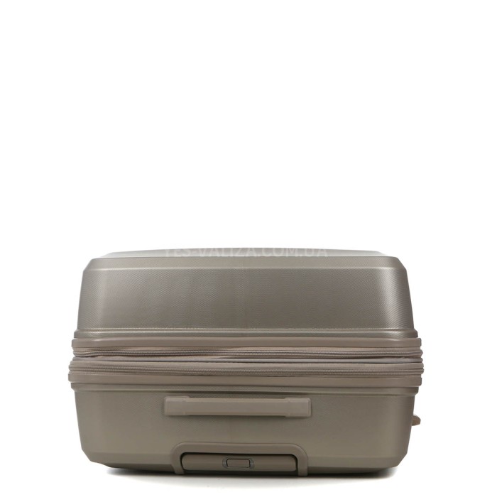 Валіза велика L поліпропілен шампань 76x52x32+5/125л/4.4кг/Airtex 249, фото 8