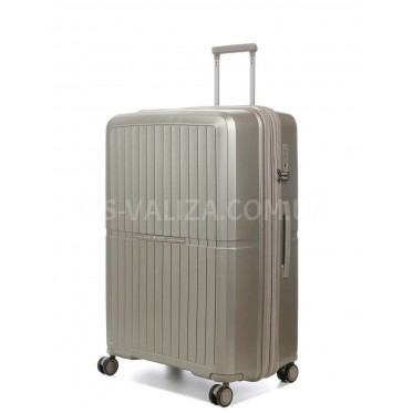 Валіза велика L поліпропілен шампань 76x52x32+5/125л/4.4кг/Airtex 249