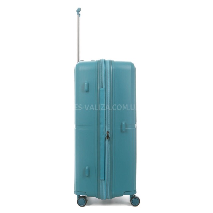 Валіза велика L поліпропілен зелений 76x52x32+5/125л/4.4кг/Airtex 249, фото 3