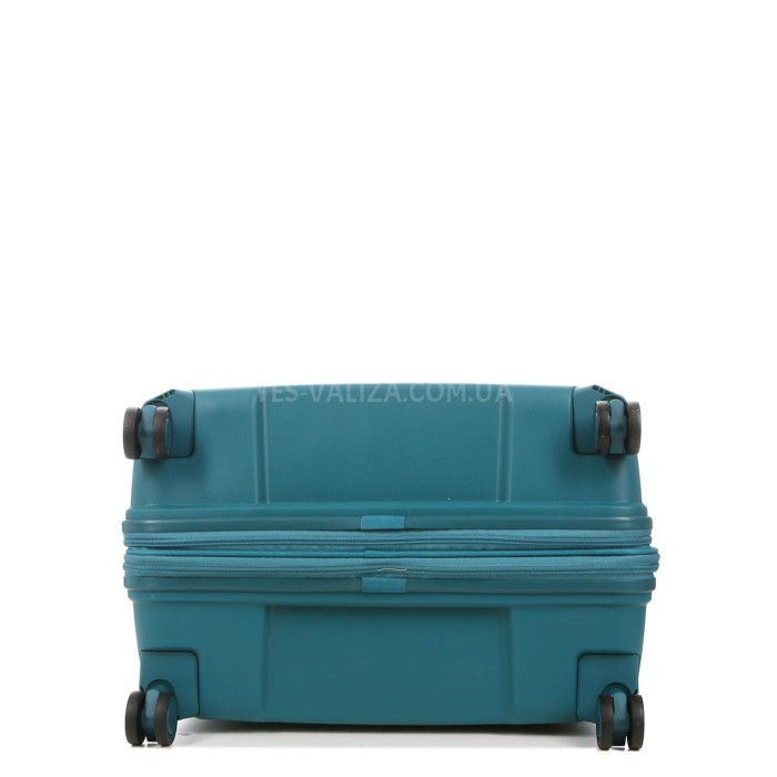 Чемодан большой L полипропилен зелёный 76x52x32+5/125л/4.4кг/Airtex 249, фото 9