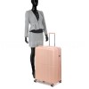 Чемодан большой L полипропилен розовый 76x52x32+5/125л/4.4кг/Airtex 249, фото 20
