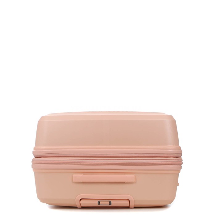 Чемодан средний M полипропилен розовый 66х48х25+5/83л/3.4кг/Airtex 249, фото 8