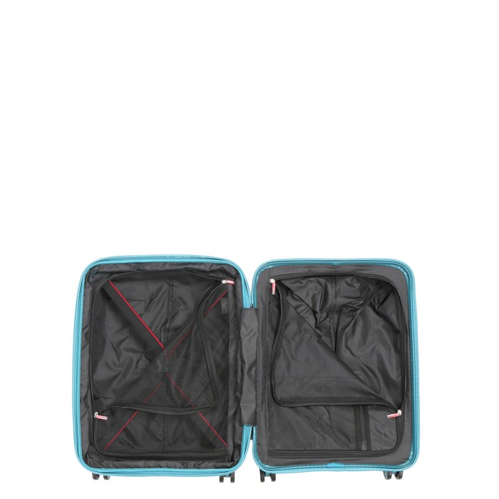 Валіза мала S поліпропілен зелений 55x40x23(+5)см/49л/2.8кг/Airtex 249, фото 9