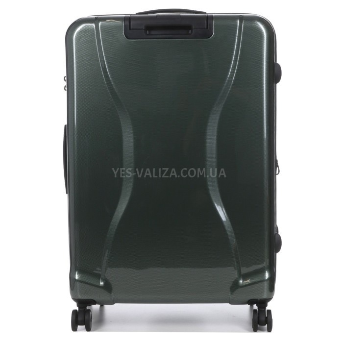 Чемодан Airtex большой L поликарбонат зелёны 76х50х29(+5)см/117л/4.6кг, фото 3