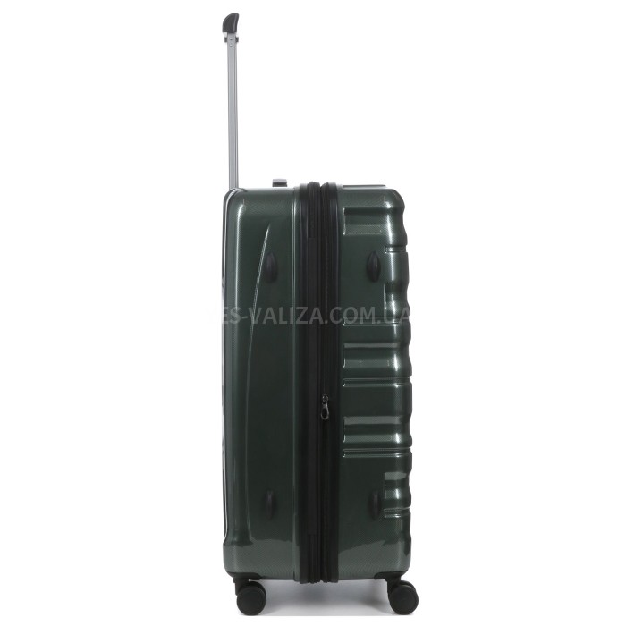 Чемодан Airtex большой L поликарбонат зелёны 76х50х29(+5)см/117л/4.6кг, фото 9