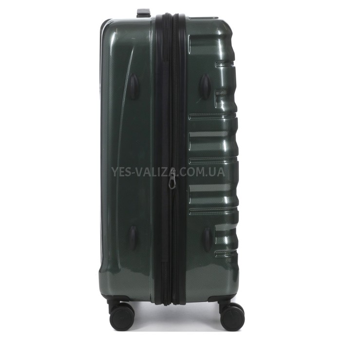Валіза Airtex середня M полікарбонат зелен 66х43х25(+5)см/76л/3.5кг, фото 4