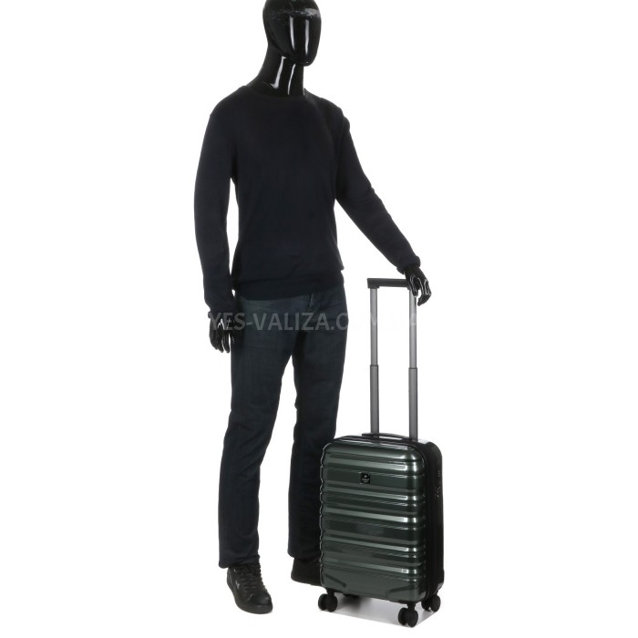 Валіза Airtex ручна поклажа S полікарбонат зелен 55х36х20см/35л/2.4кг, фото 9