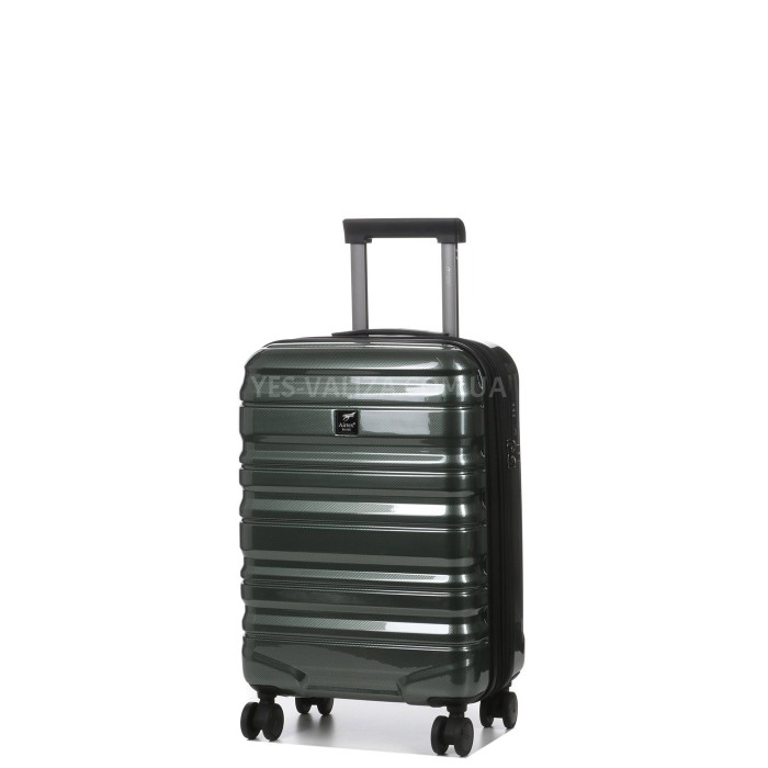 Чемодан Airtex ручная кладь S поликарбонат зелёны 55х36х20см/35л/2.4кг, фото 1