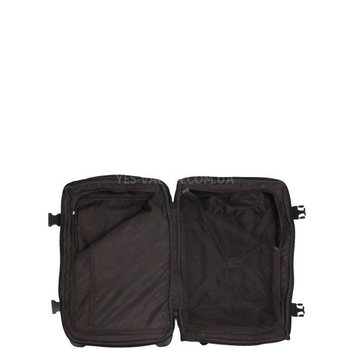 Сумка на колесах мала S чорна 55x35x20см/35л/2.6кг/Airtex 838-55, фото 9